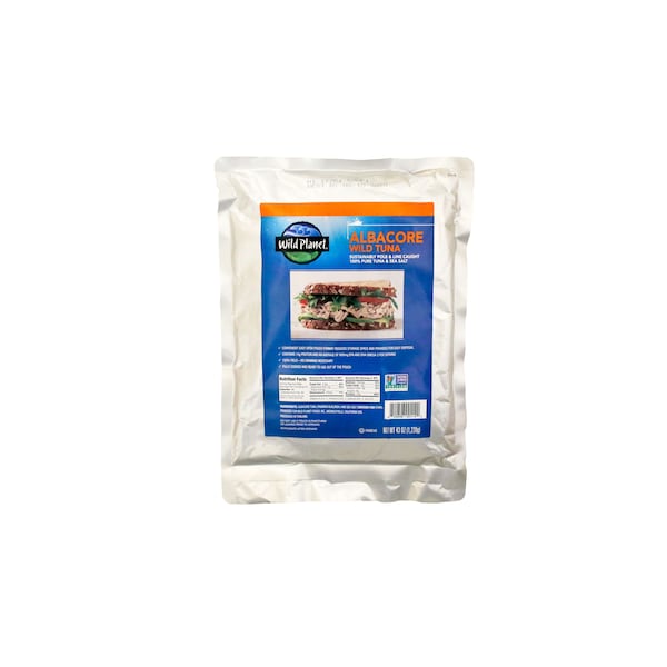 Wild Planet Foods Albacore Tuna With Sea Salt 43 oz., PK6 10829696001149 - main